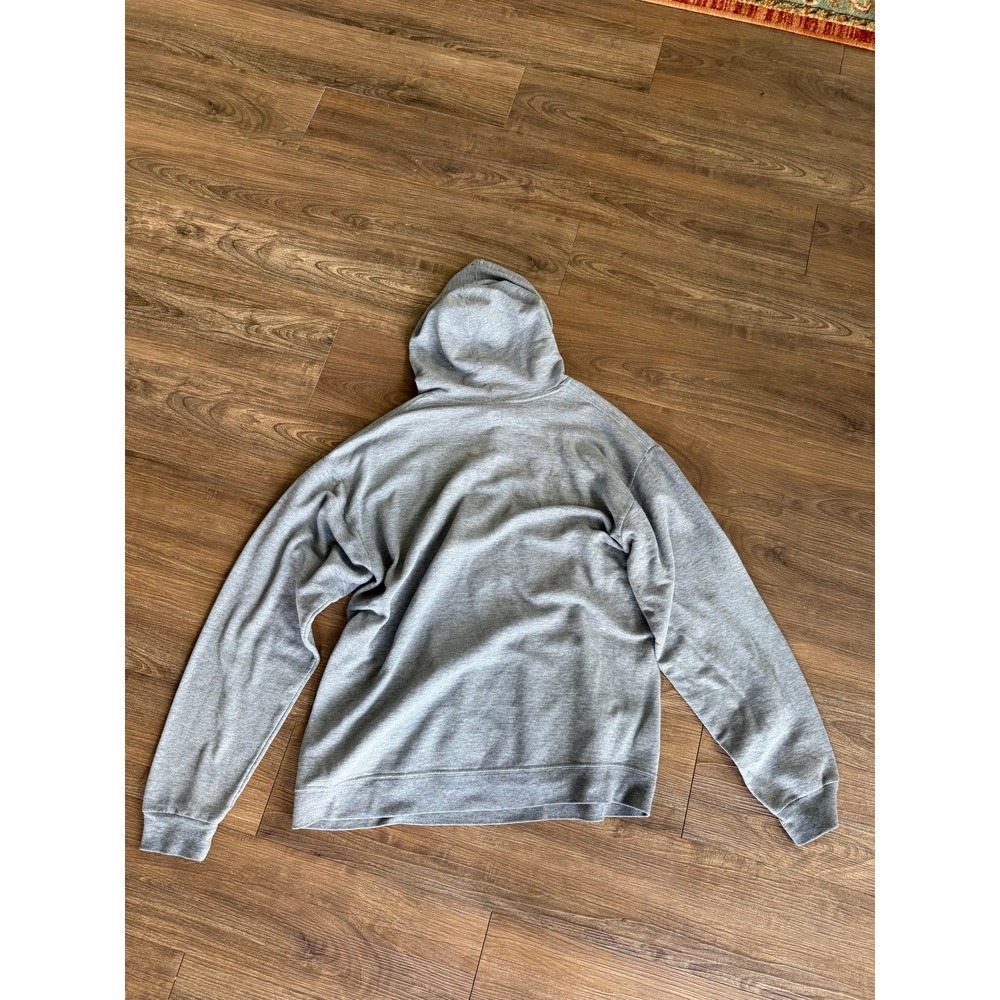 Athletic Works Mens Heather Gray Pullover Hoodie Sweatshirt Large - Picture 2 of 4